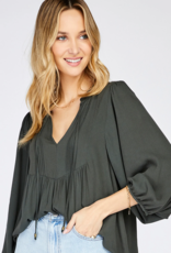 Gentle Fawn Luciana Blouse in Pine