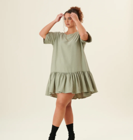 Someday Studio Lauren Dress in Sage *Only One Left - XL*