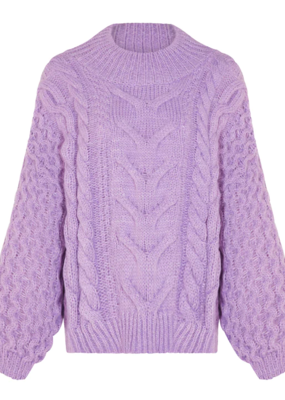 Cara and the Sky Bella Mixed Cable Jumper