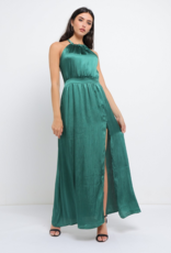Angel Eye Coleus Dress in Emerald