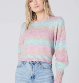 Saltwater Luxe Dollie Cropped Knit Sweater