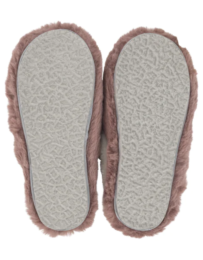 Lemon Lux Faux Fur Slipper