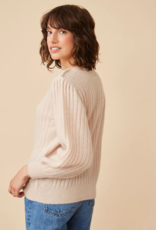 Des Petits Hauts Crizon Jumper in Chalk (FINAL SALE)