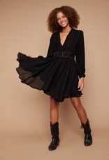 Louizon Amine Belted Mini Dress (FINAL SALE)