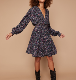 Louizon Vay Printed Mini Dress with Belt *XS & Small Left*