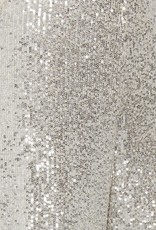 ICHI Fauci Sequin Pant in Silver