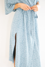 Privilege Chemise Robe - Coastal Blue (FINAL SALE)