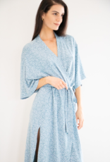 Privilege Chemise Robe - Coastal Blue (FINAL SALE)