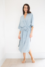 Privilege Chemise Robe - Coastal Blue (FINAL SALE)