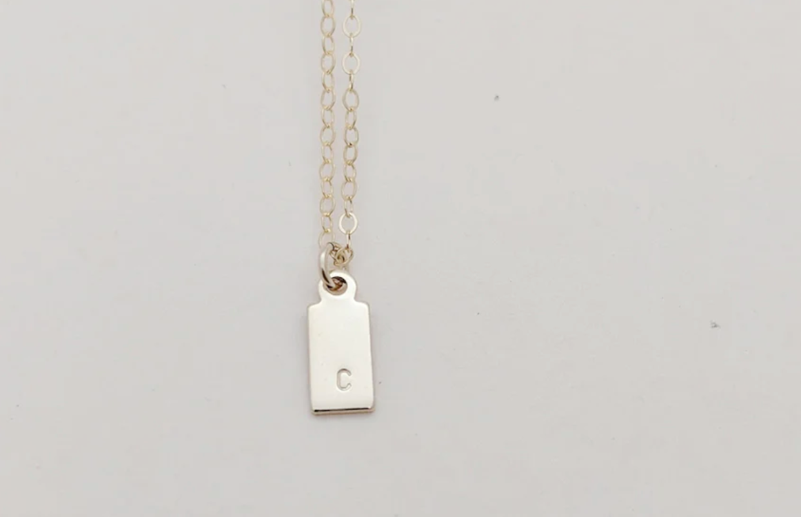 Classic Initial Necklace - Adorn Boutique