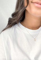 Little Gold Classic Initial Necklace