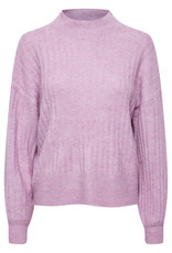 ICHI Alison Ribbed Knit Pullover (FINAL SALE)