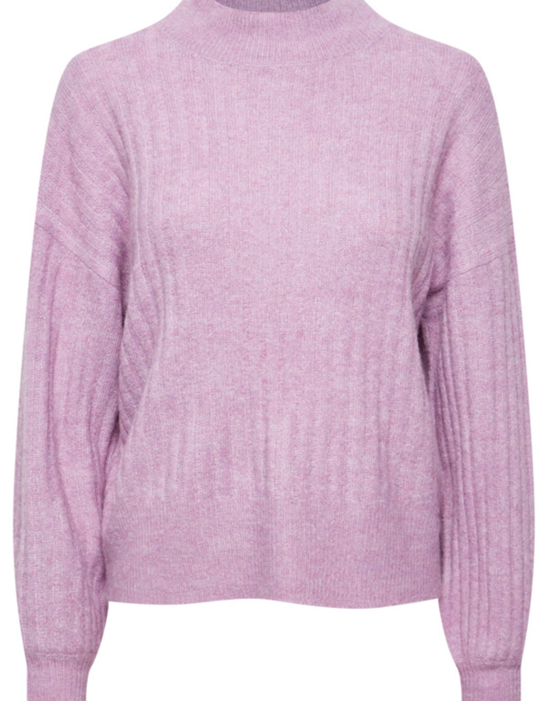 ICHI Alison Ribbed Knit Pullover (FINAL SALE)