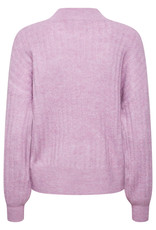ICHI Alison Ribbed Knit Pullover (FINAL SALE)