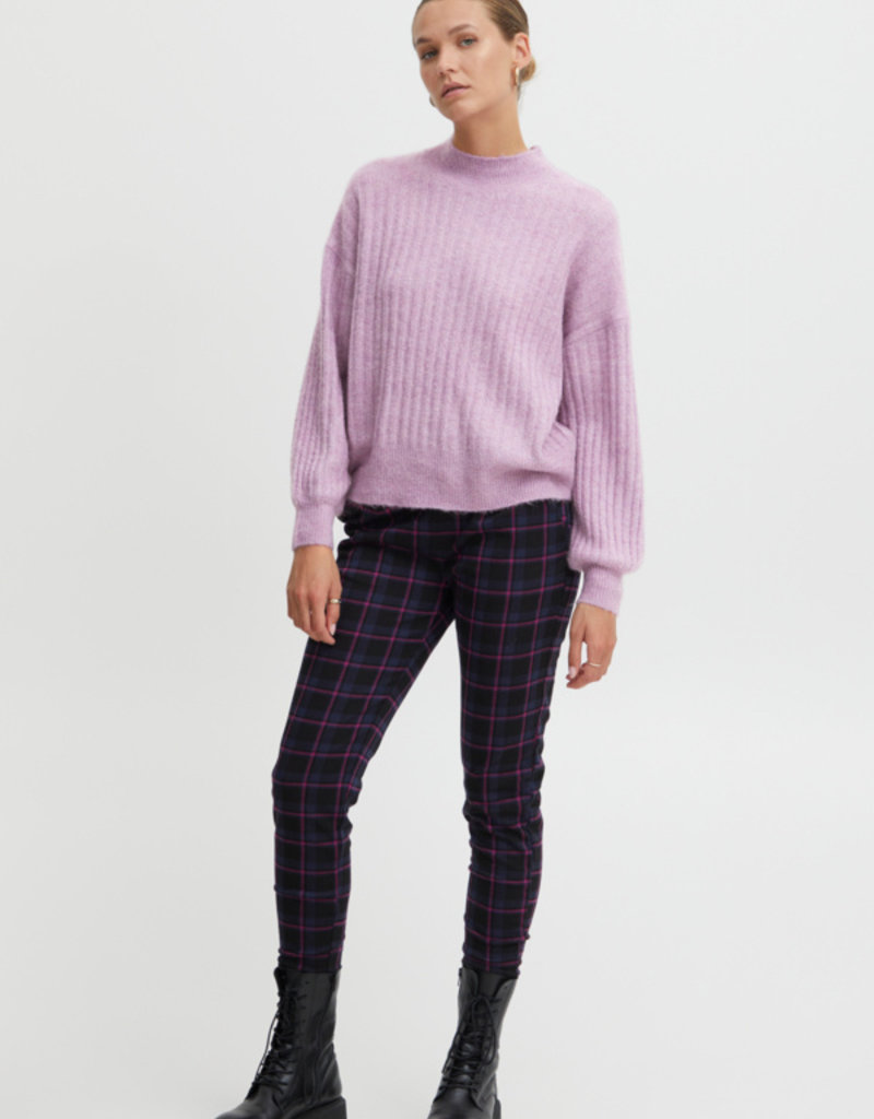 ICHI Alison Ribbed Knit Pullover (FINAL SALE)