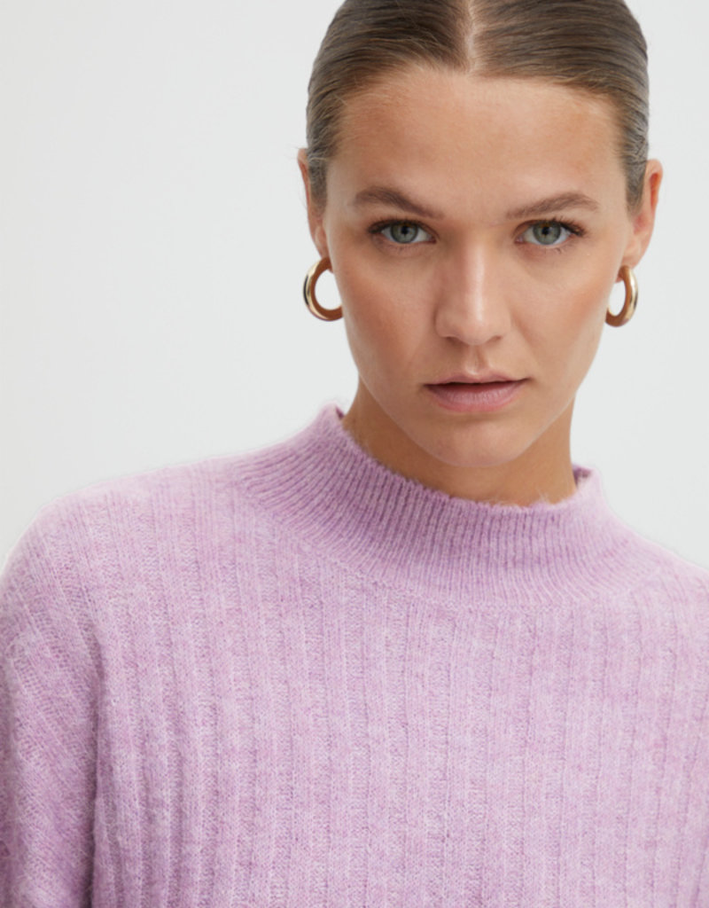 ICHI Alison Ribbed Knit Pullover (FINAL SALE)