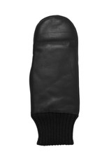 ICHI Accessories Nilla Leather Mitten - Black