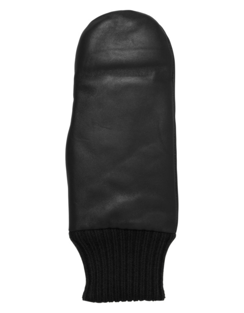 ICHI Accessories Nilla Leather Mitten