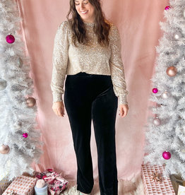 B.Young Perlina Velvet Pant - *XL & XXL*