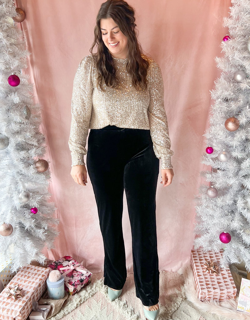 B.Young Perlina Velvet Pant (FINAL SALE)