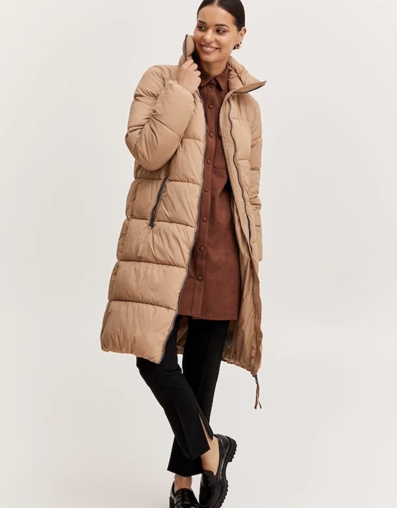 Bomina Long Puffer Coat - Adorn Boutique