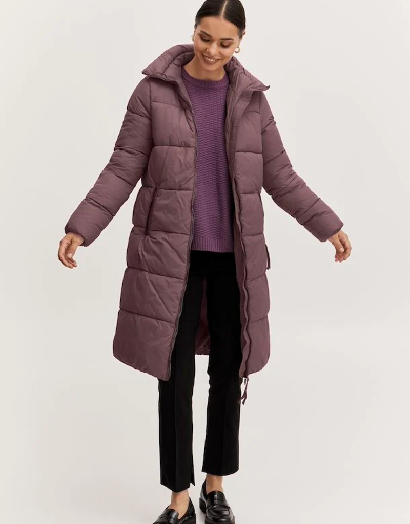 Bomina Long Puffer Coat - Adorn Boutique