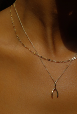 Leah Alexandra Wishbone Necklace