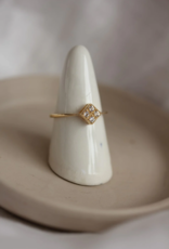 Little Gold Love Guided Ring