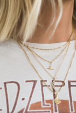 Leah Alexandra Shimmer Necklace - 10K Solid Gold