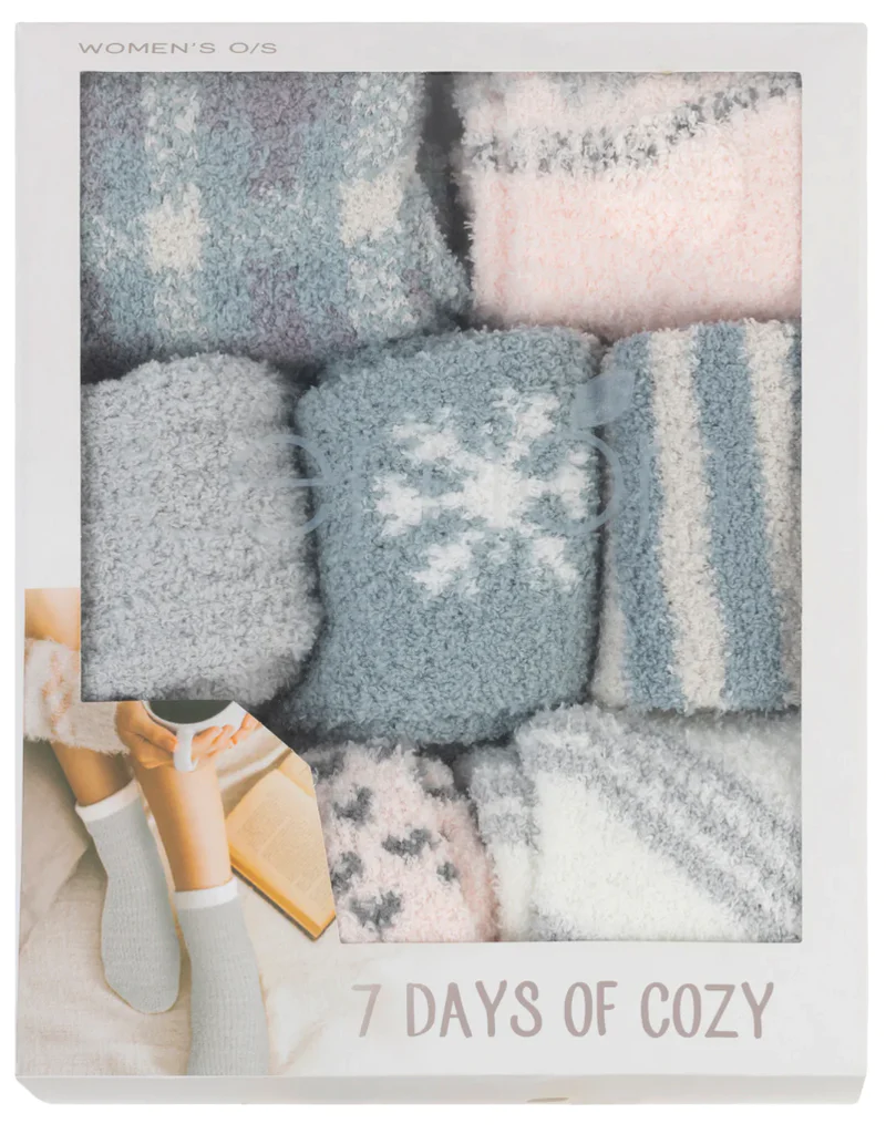 Lemon 7 Pack - 7 Days of Cozy Gift Box Set