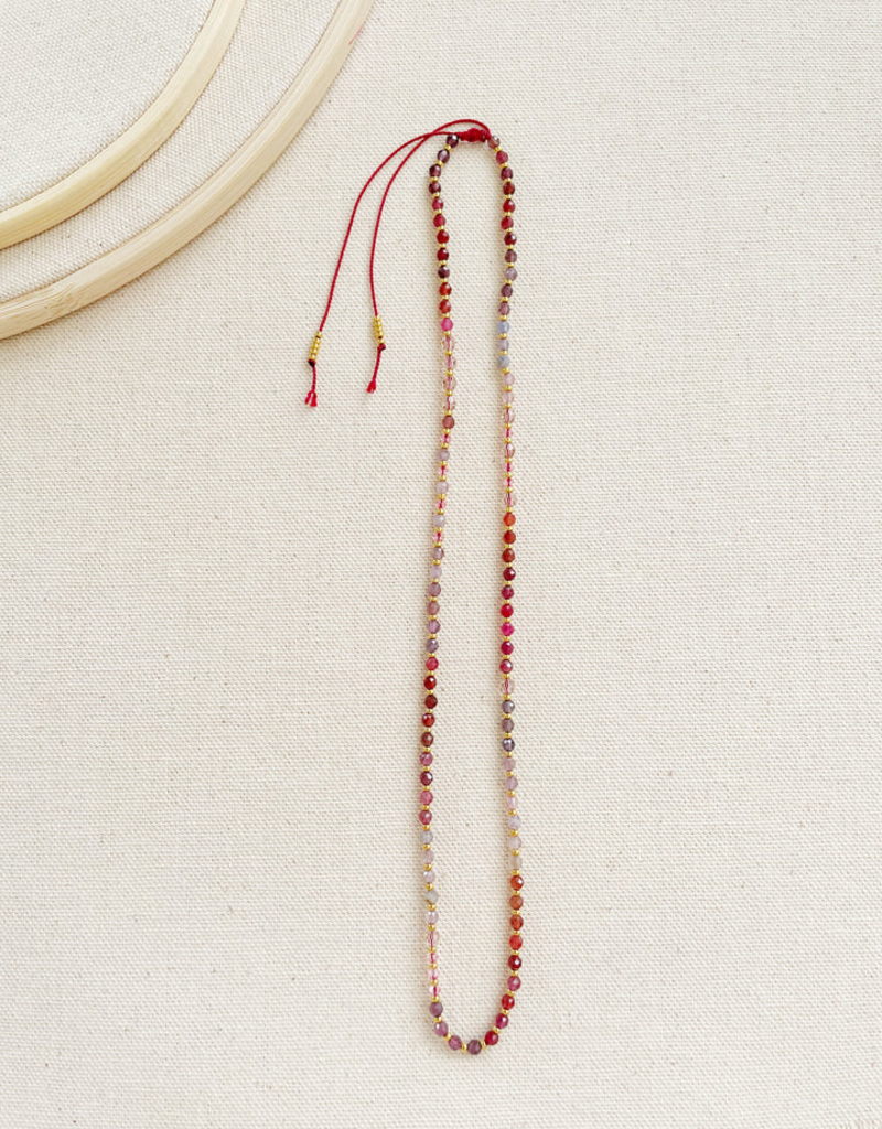 Alijuna Devocion Swarovski Crystal Beaded Wrap Bracelet