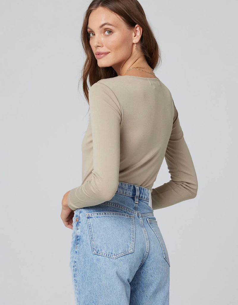 Saltwater Luxe Lucy Long Sleeve Body Suit (FINAL SALE)