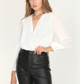Adelyn Rae Afterhour Shadow Stripe Bodysuit *Large & XL Left*