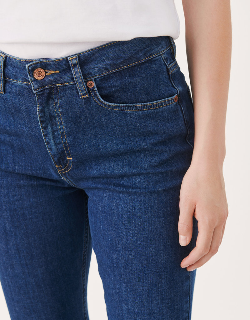 Part Two Ryan High-Rise Crop Jean in Dark Wash (FINAL SALE)