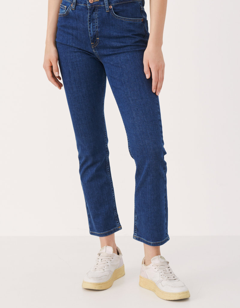 Part Two Ryan High-Rise Crop Jean in Dark Wash (FINAL SALE)