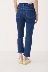 Part Two Ryan High-Rise Crop Jean in Dark Wash