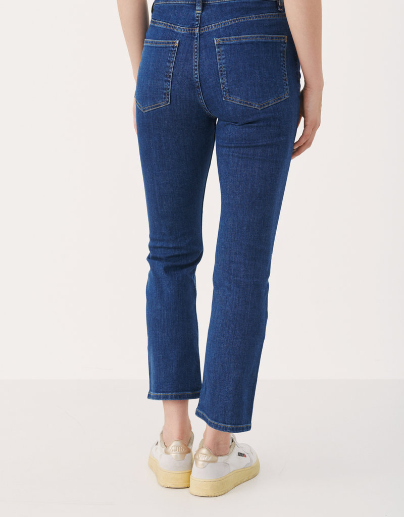 Part Two Ryan High-Rise Crop Jean in Dark Wash (FINAL SALE)