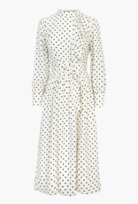 Adelyn Rae Edith Belted Polkadot Midi Dress (FINAL SALE)