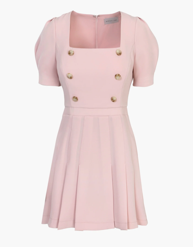 Pastel pink hot sale skater dress