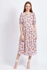 En Saison Brenna Floral Tiered Midi Dress