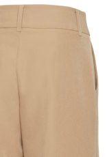 ICHI Lexi Wide Leg Trouser in Tan (FINAL SALE)