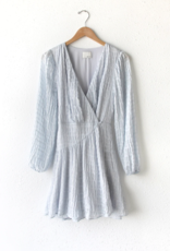 Greylin Alessia Textured Chiffon Mini Dress (FINAL SALE)