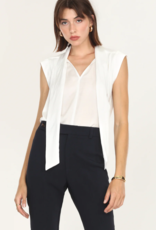 Greylin Annette Bow Tie Sleeveless Blouse