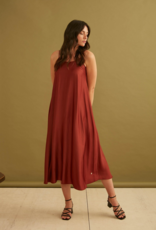 LAB Ashlyn Satin Slip Maxi Dress