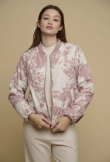 Rino and Pelle Halee Printed Reversible Padded Bomber (Final Sale)
