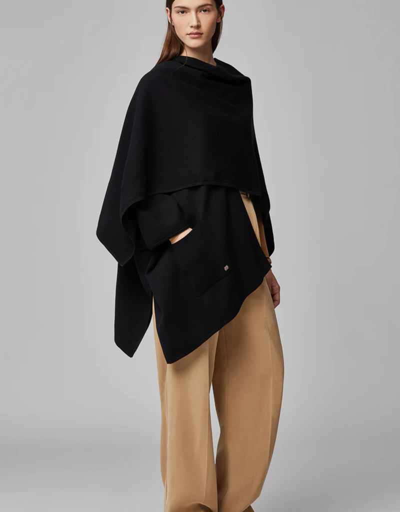 Soia and Kyo Athena Asymmetrical Pocket Cape