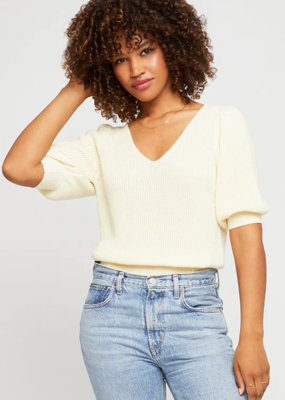 Gentle Fawn Phoebe V-Neck Pullover (XXS)