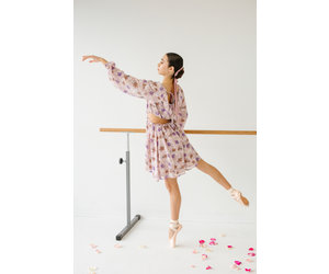 Brenna Floral Cut Out Mini Dress - Adorn Boutique