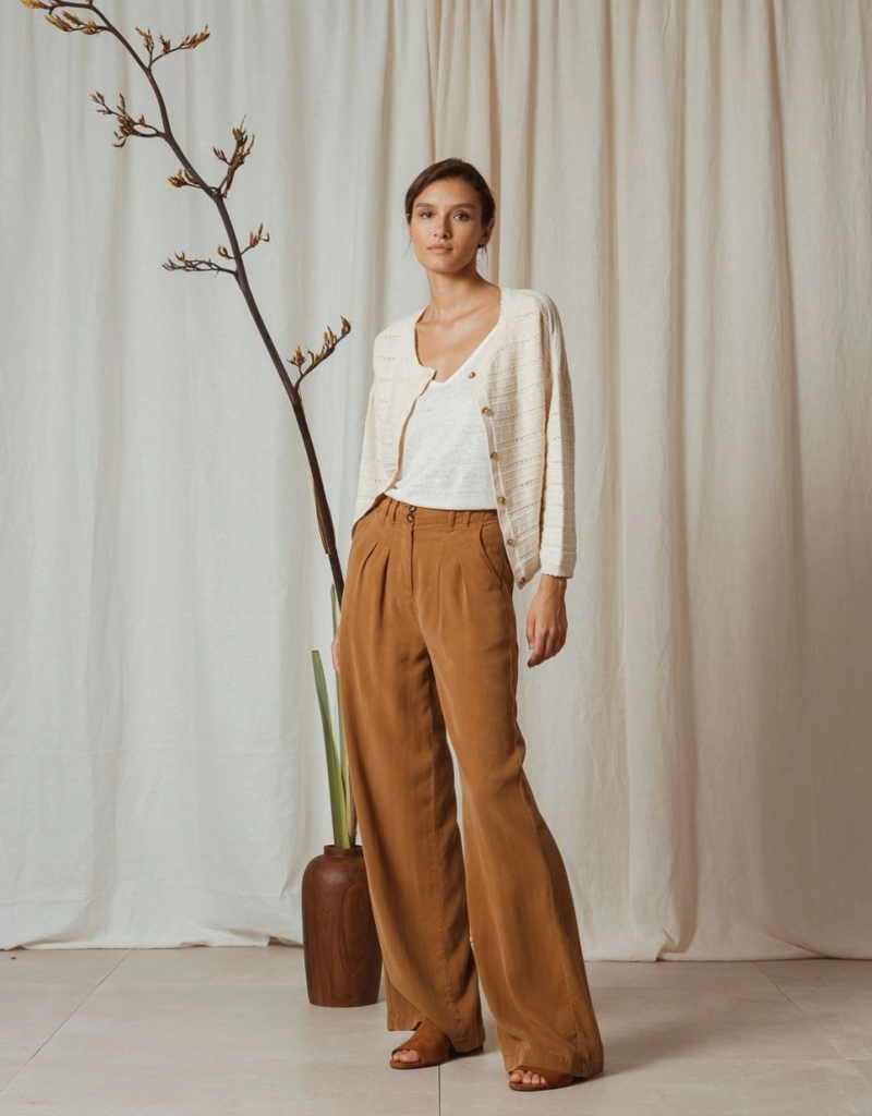 Indi and Cold Tricia Drop Sleeve Cardigan