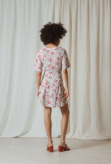 Indi and Cold Raquel Short Sleeve V-Neck Dress (FINAL SALE)